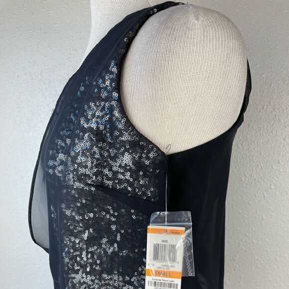NWT INC International Concepts Sequined Dress Tank Blouse Top Size S - Picture 4 of 7